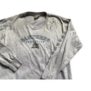 Lee Sport Vintage Pittsburgh Pitt Panthers Long Sleeve Gray Shirt Size L